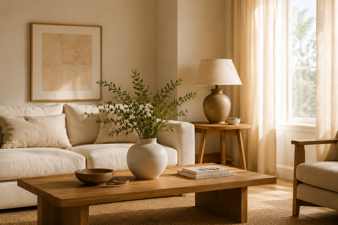 5 claves para un salón cálido y funcional