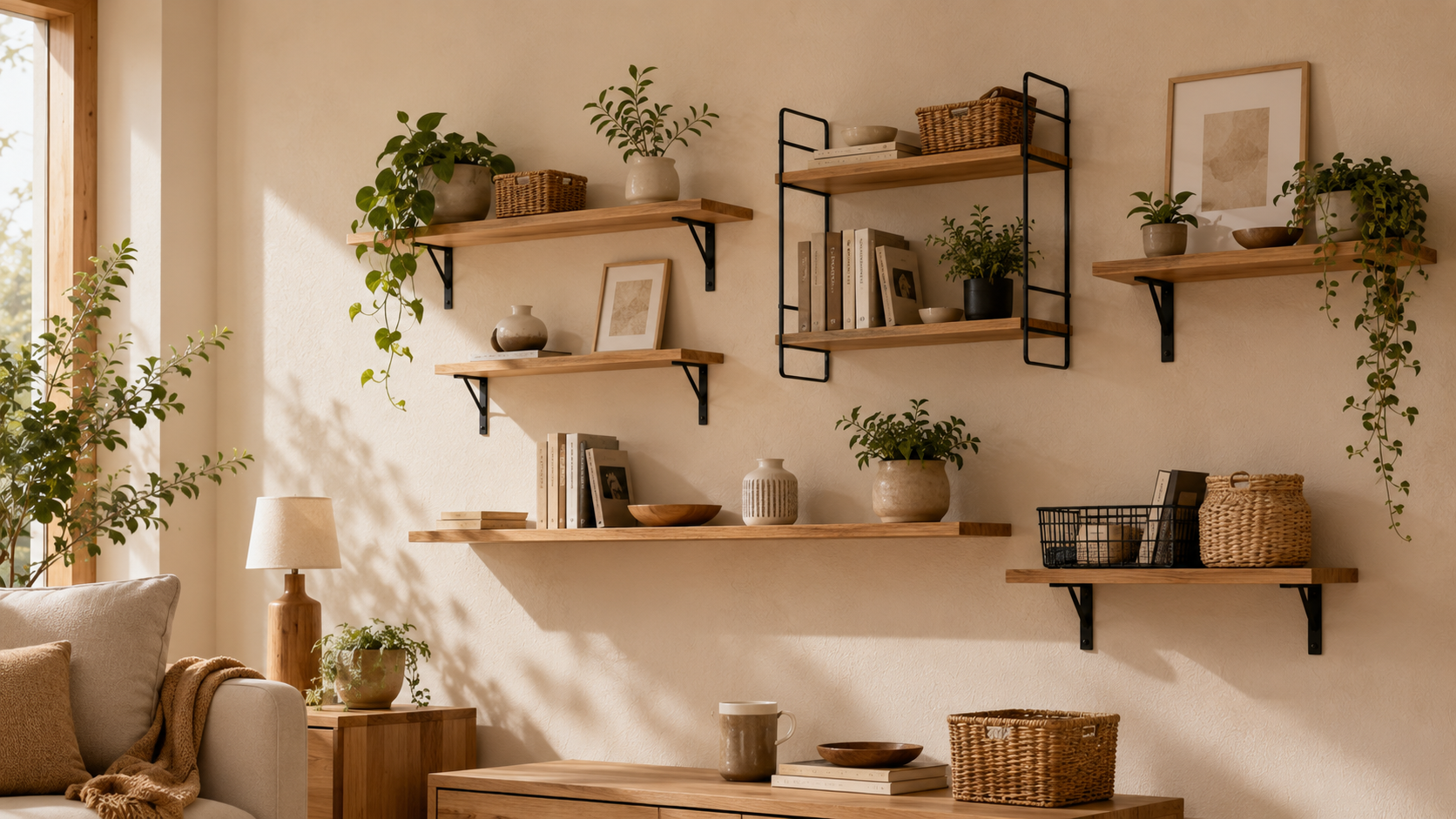 Estantes de pared