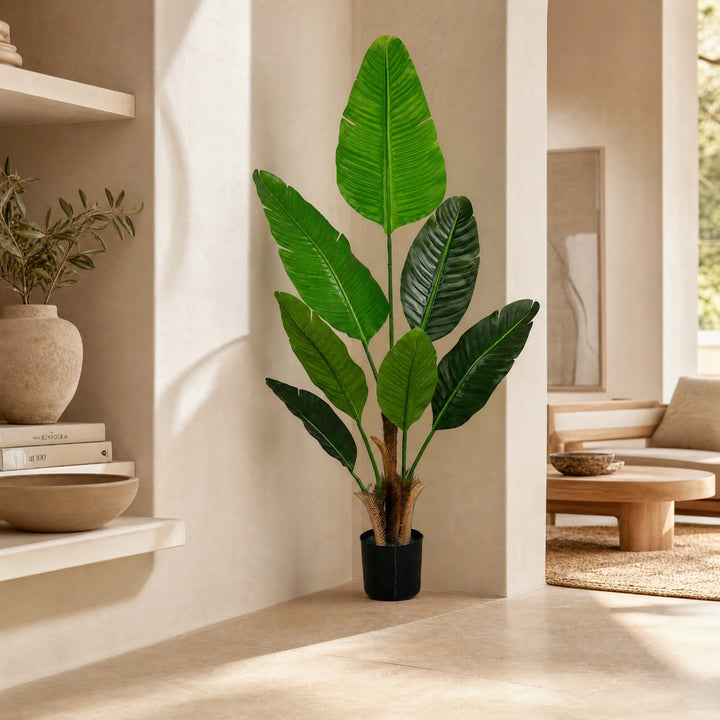 Ave del Paraíso Artificial 120 cm - Decoración Impactante - imagen 2