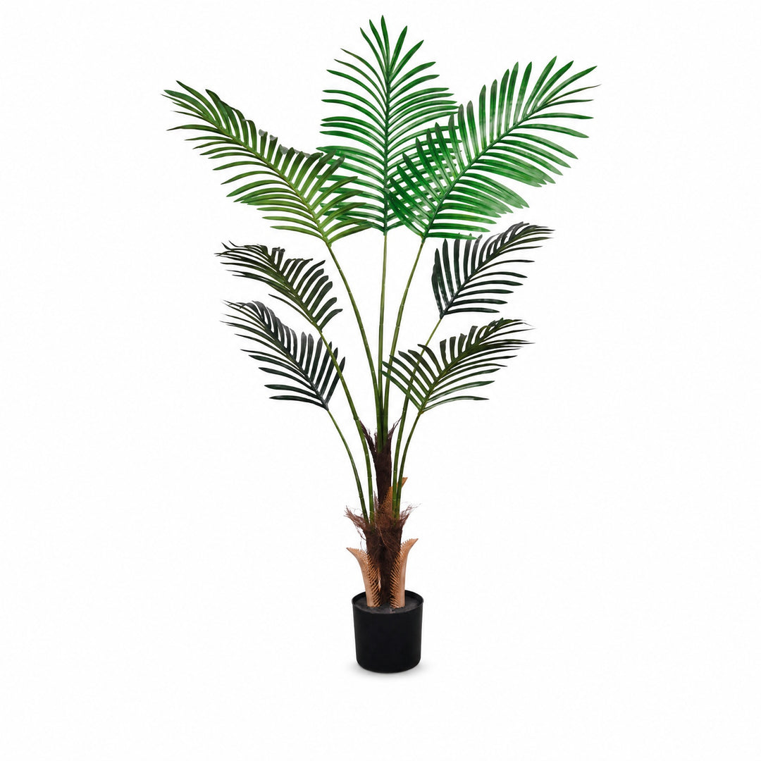 Palmera Artificial Areca 120 cm con 7 Hojas de Plástico