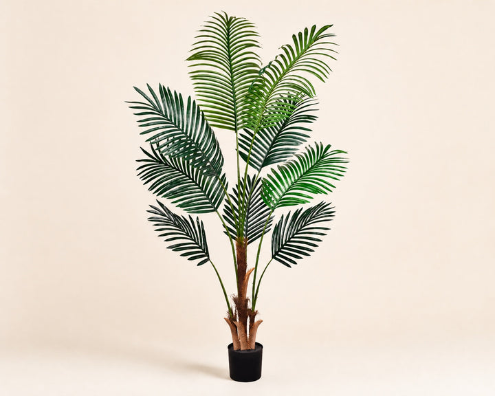 Palmera Areca Artificial 160 cm con 9 Hojas Realistas - imagen 7