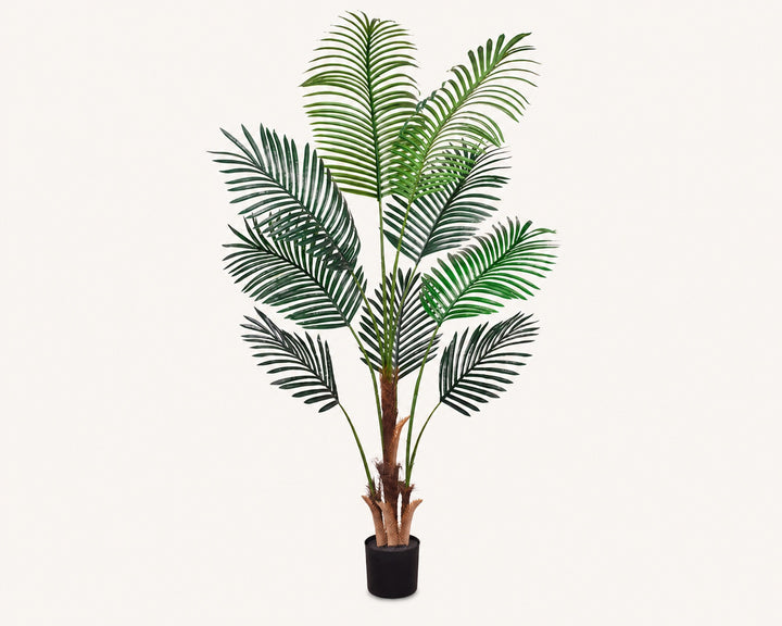 Palmera Areca Artificial 160 cm con 9 Hojas Realistas - imagen 8