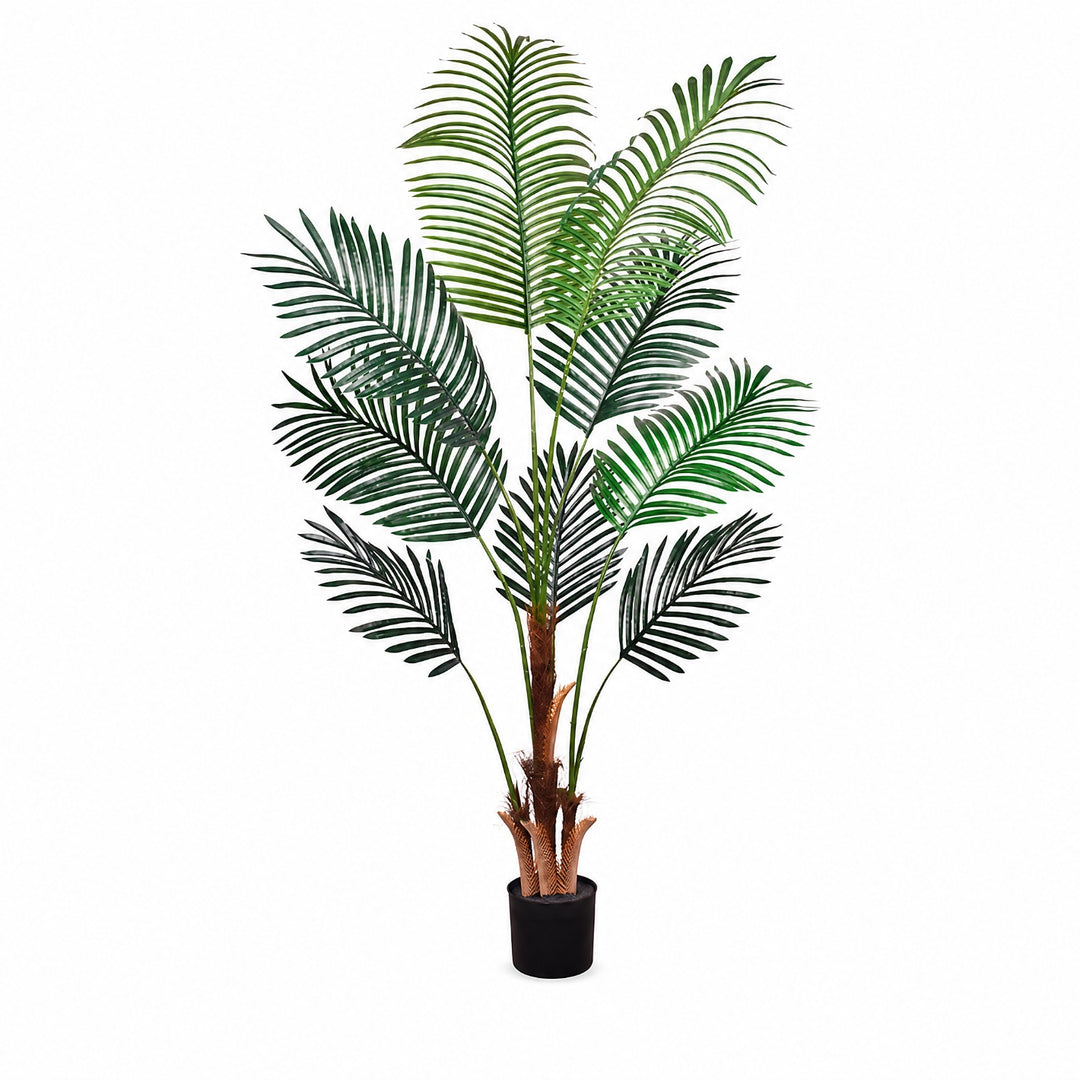 Palmera Areca Artificial 160 cm con 9 Hojas Realistas