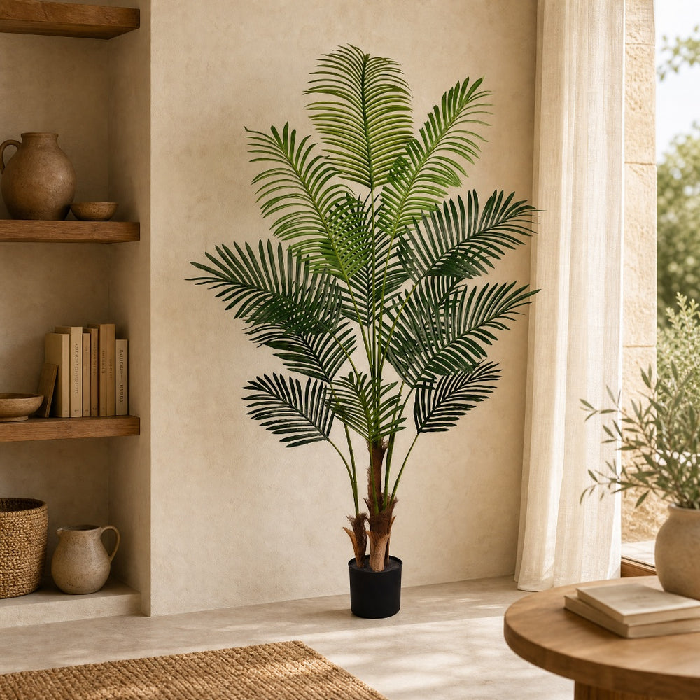 Palmera Areca Artificial 180 cm - Realismo y Elegancia Natural - imagen 2