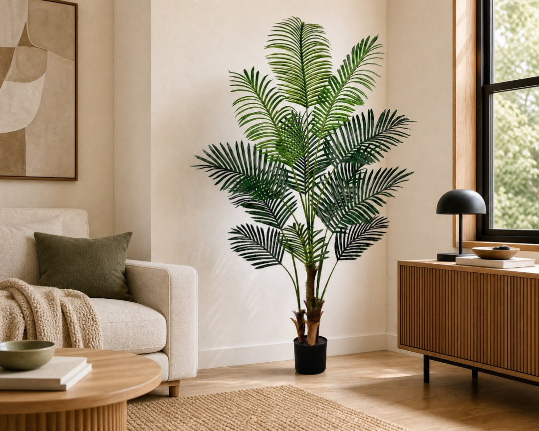 Palmera Areca Artificial 180 cm - Realismo y Elegancia Natural - imagen 4