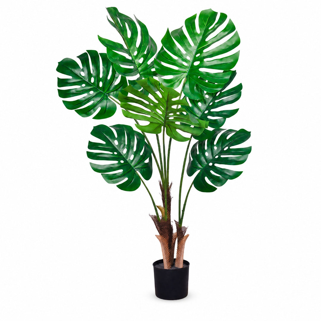 Planta Artificial Monstera 120 cm de Hojas Grandes