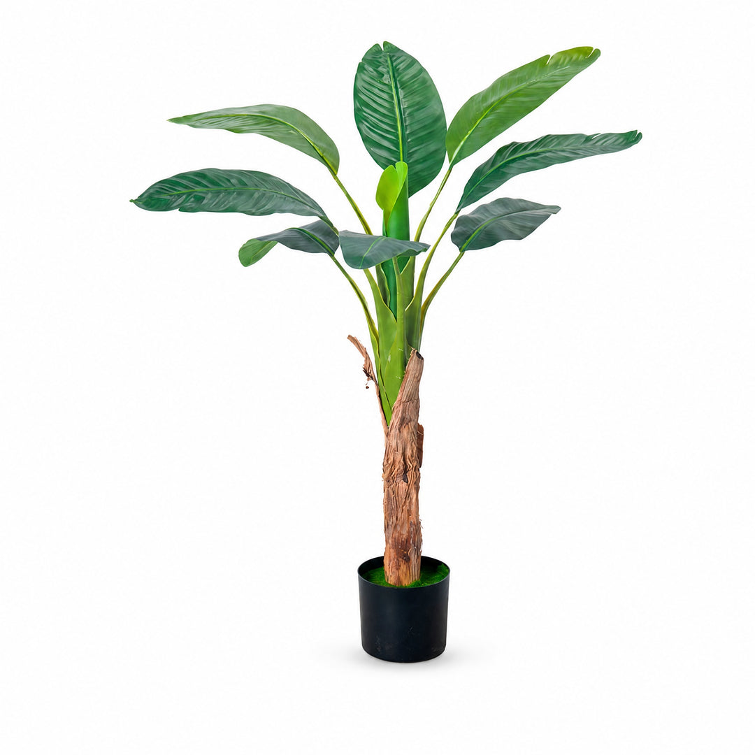 Palmera Platanera Artificial 120 cm - 10 Hojas Realistas