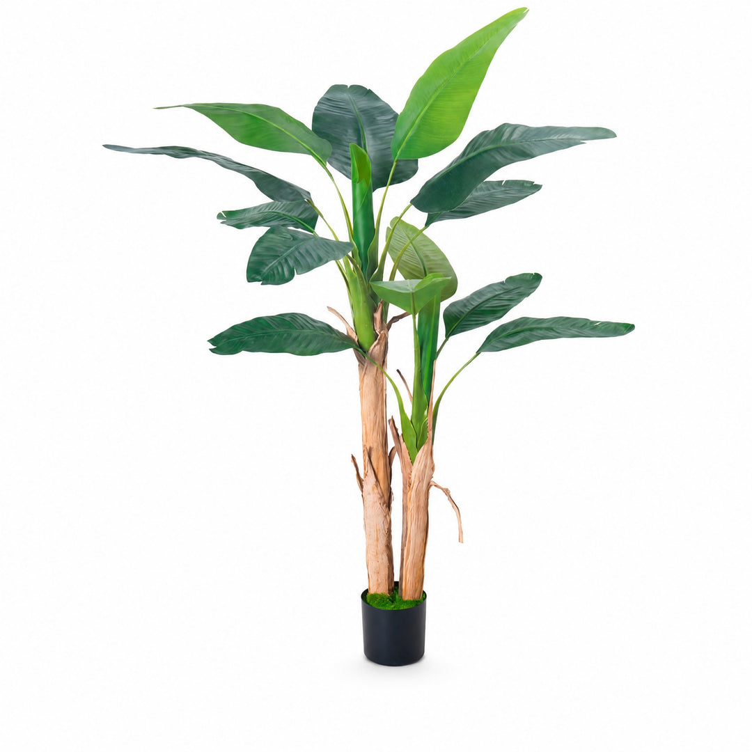 Palmera Artificial Platanera 160 cm con 15 Hojas