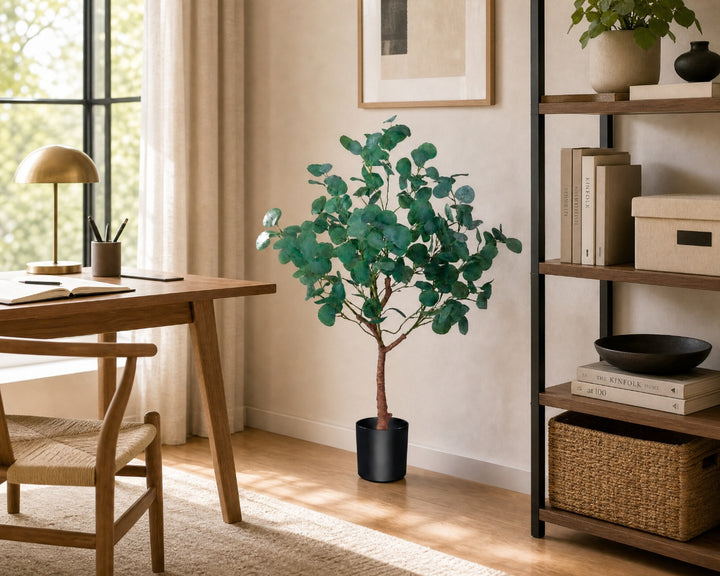 Planta Artificial Eucalipto 120 cm con 5 Ramas - imagen 4