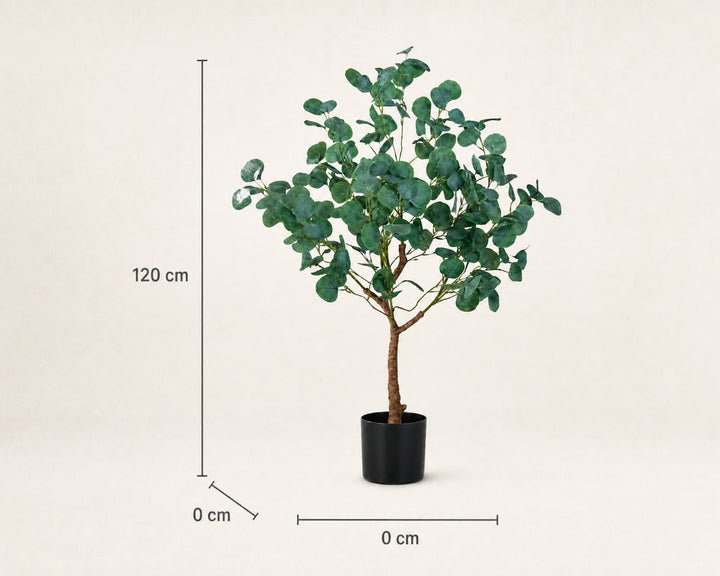 Planta Artificial Eucalipto 120 cm con 5 Ramas - imagen 6