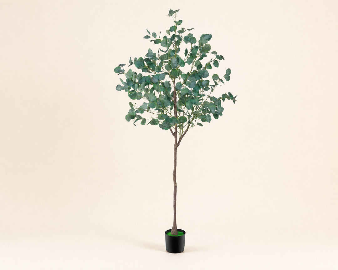 Planta Artificial Eucalipto 160 cm con 9 Ramas Realistas - imagen 7