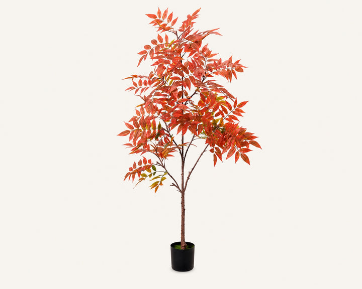 Planta Artificial Nandina Bambú Sagrado 150 cm Decorativa - imagen 8