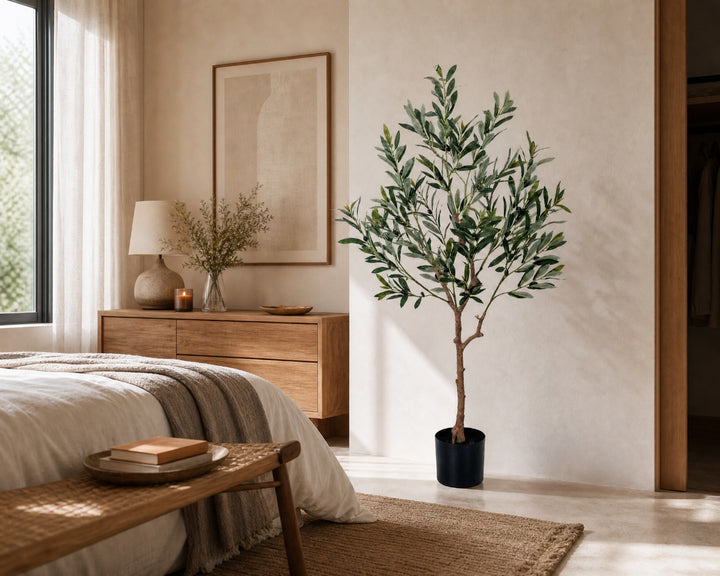 Olivo Artificial 120 cm con 9 Ramas Realistas - imagen 5