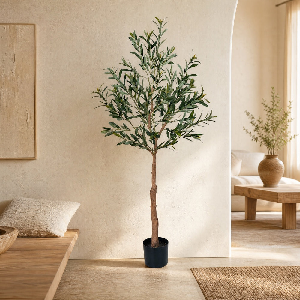 Olivo Artificial 150 cm con 13 Ramas de Alta Calidad - imagen 2
