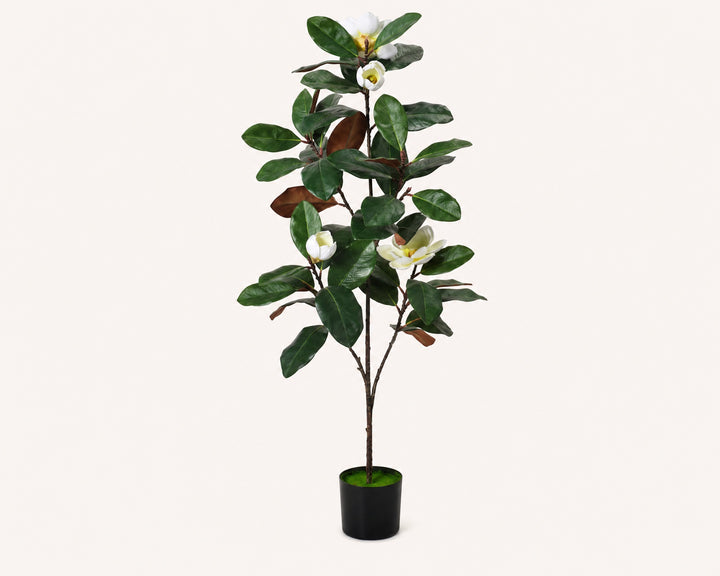 Árbol Artificial Magnolia 120 cm 5 Ramas Realista - imagen 8