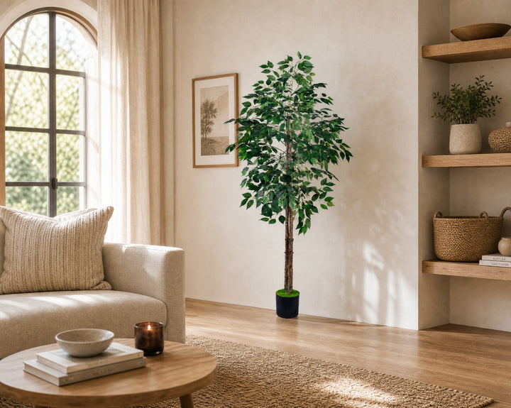 Ficus Benjamina Artificial 160 cm - Realismo y Elegancia - imagen 4