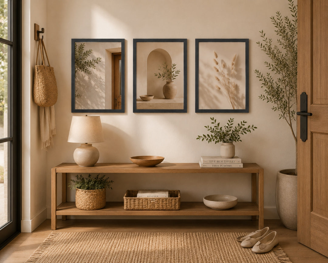 Pack de 3 Portafotos MDF Negro 28x43 cm - imagen 4