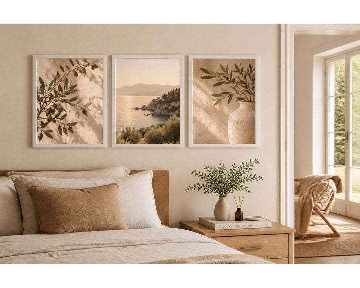 Set de 3 Portafotos MDF Blanco 40x60 cm Decoración de Pared - imagen 4