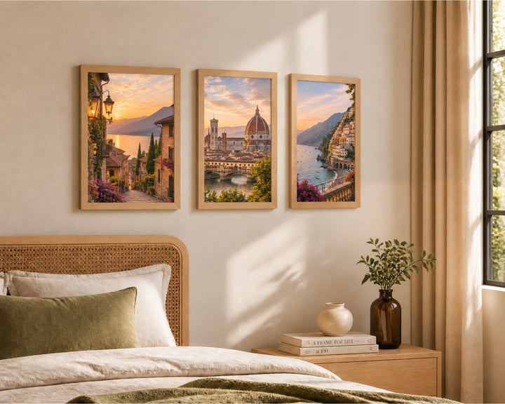 Pack de 3 Portafotos de MDF 28x43 cm en Madera Natural - imagen 3