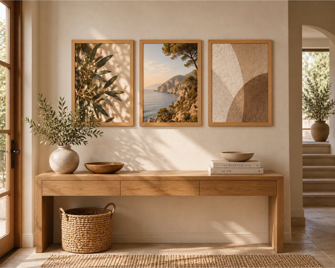 Pack de 3 Portafotos MDF 60x90 cm Marrón - imagen 4