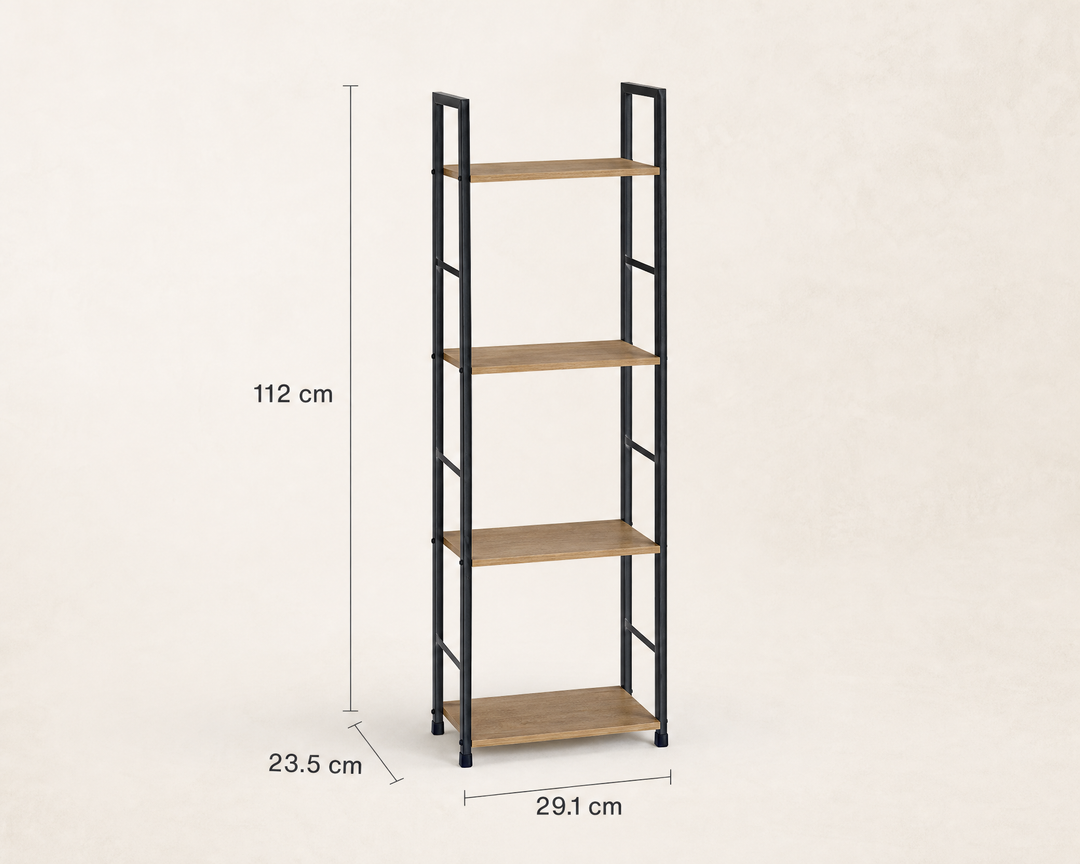 Estantería Metálica Ordesa 4 Niveles Almacenaje Vertical