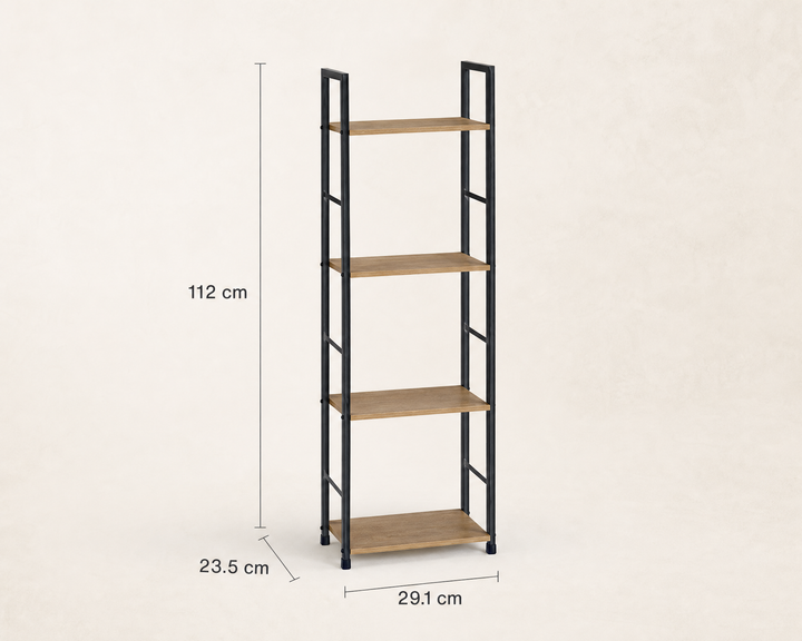 Estantería Metálica Ordesa 4 Niveles Almacenaje Vertical