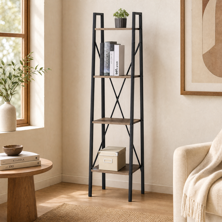 Estantería de Metal Posets 4 Niveles 148 cm