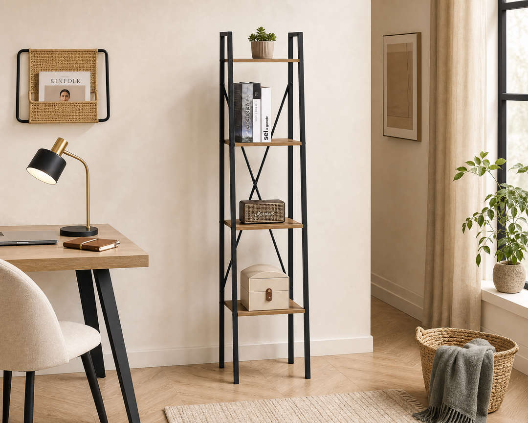 Estantería de Metal Posets 4 Niveles 148 cm