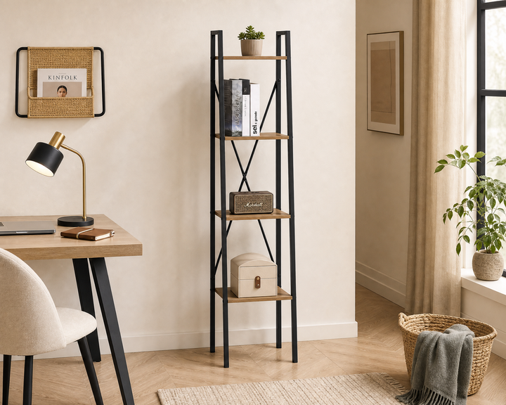 Estantería de Metal Posets 4 Niveles 148 cm