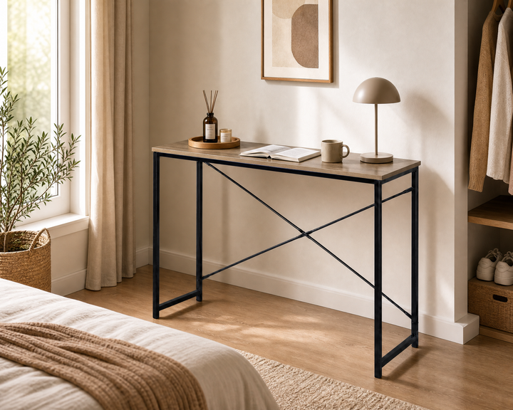 Escritorio Metal Compacto 100 cm para Espacios Modernos