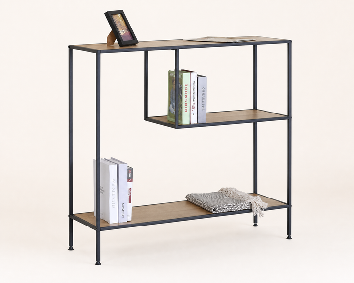 Estante Metal Tella 3 Alturas 100 cm Diseño Minimalista
