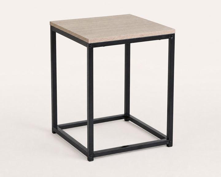 Mesita Auxiliar Metal Ordesa 40x40x50 cm con Estilo Moderno - imagen 6