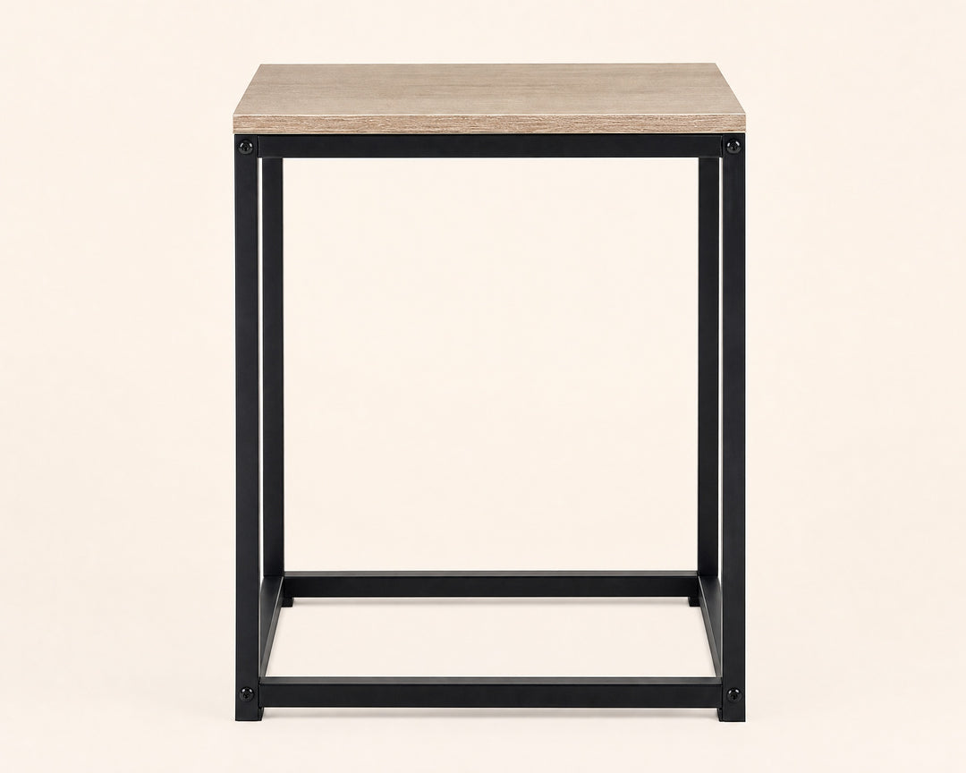 Mesita Auxiliar Metal Ordesa 40x40x50 cm con Estilo Moderno - imagen 7