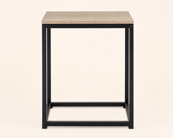 Mesita Auxiliar Metal Ordesa 40x40x50 cm con Estilo Moderno - imagen 7