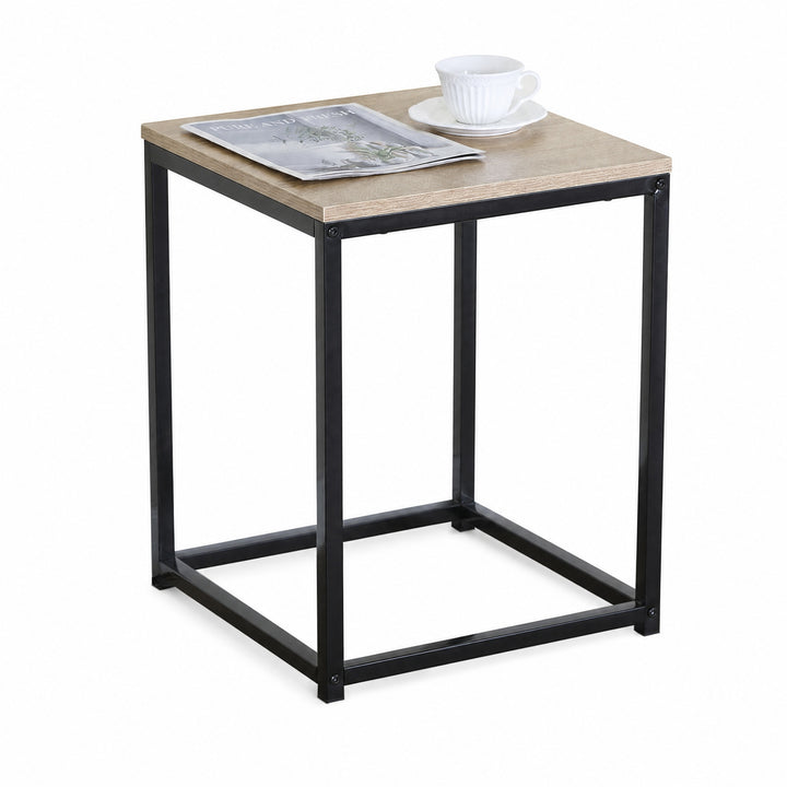 Mesita Auxiliar Metal Ordesa 40x40x50 cm con Estilo Moderno - imagen 9