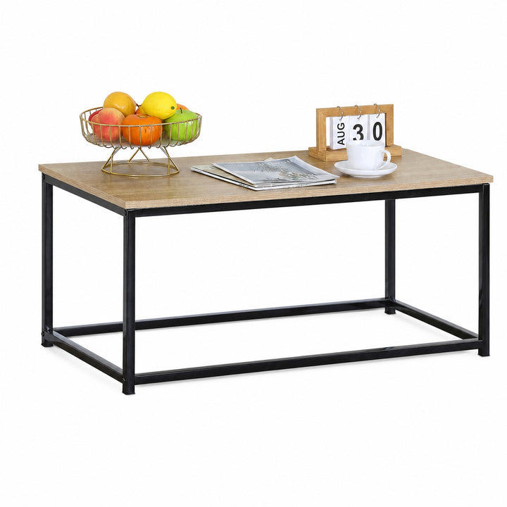 Mesita Auxiliar Metal Ordesa 90 cm con Acabado Industrial - imagen 9