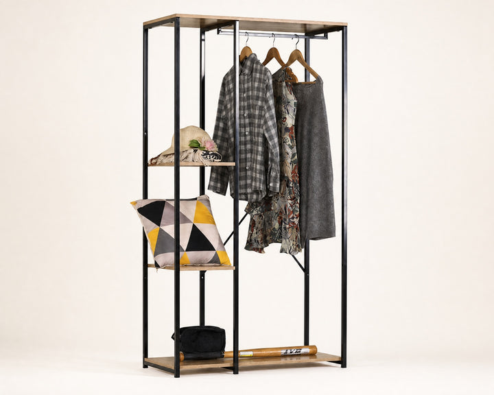 Estante Vestidor Metal Closet con Perchero Incluido 90x40.4x167 cm - imagen 6