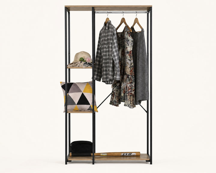 Estante Vestidor Metal Closet con Perchero Incluido 90x40.4x167 cm - imagen 7