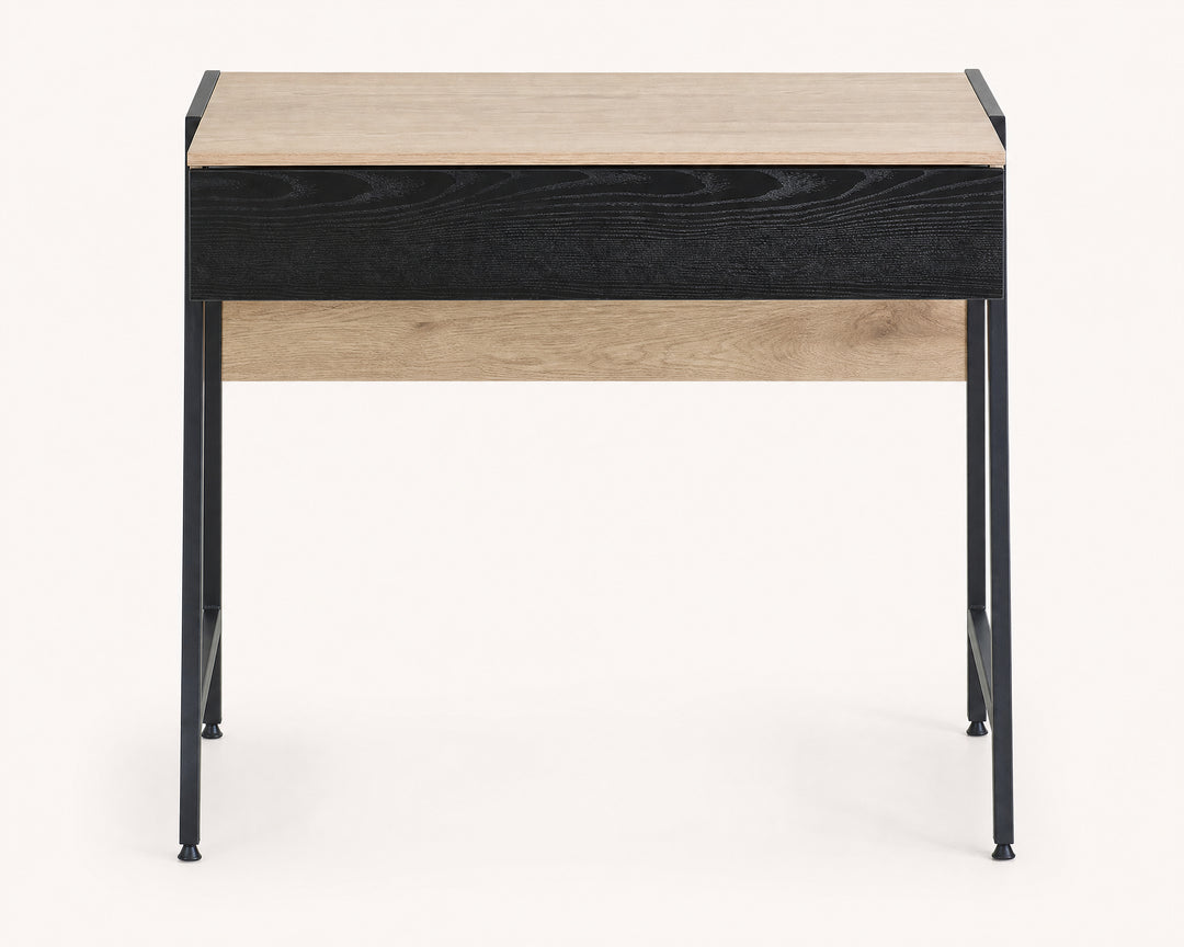 Consola Escritorio Urban en Metal y Madera - 83 cm