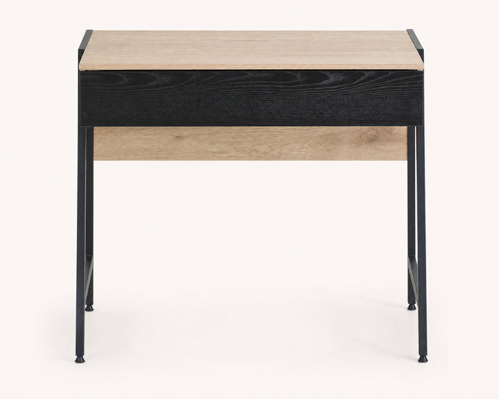 Consola Escritorio Urban en Metal y Madera - 83 cm
