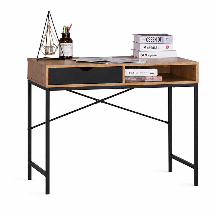 Consola Escritorio Soho con Compartimento y Diseño Moderno - imagen 9