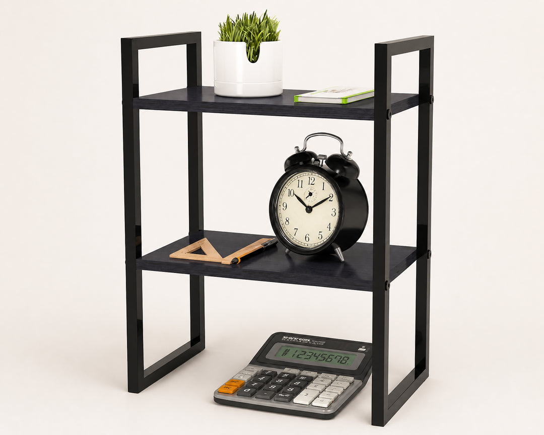 Estante Multifuncional Plankit de Metal - 2 Alturas
