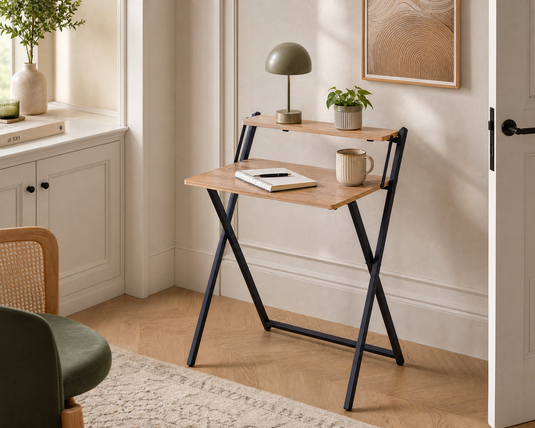 Mesa Escritorio Plegable Foldy - Compacta y Funcional