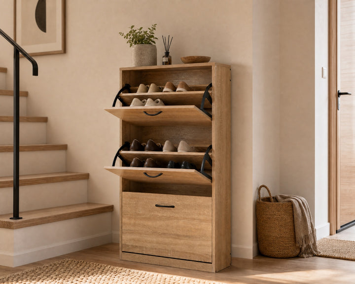 Zapatero de Madera 3 Niveles WALKY con Gran Capacidad - imagen 3