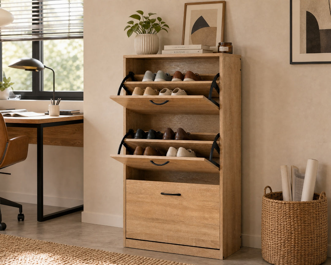 Zapatero de Madera 3 Niveles WALKY con Gran Capacidad - imagen 4