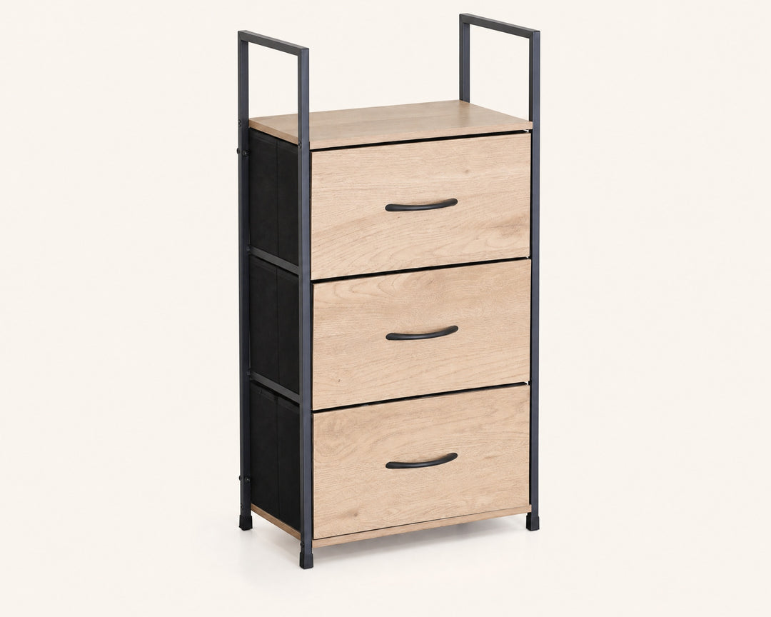 Cajonera Metálica Spaceline con 3 Cajones, Estilo Minimalista - imagen 6