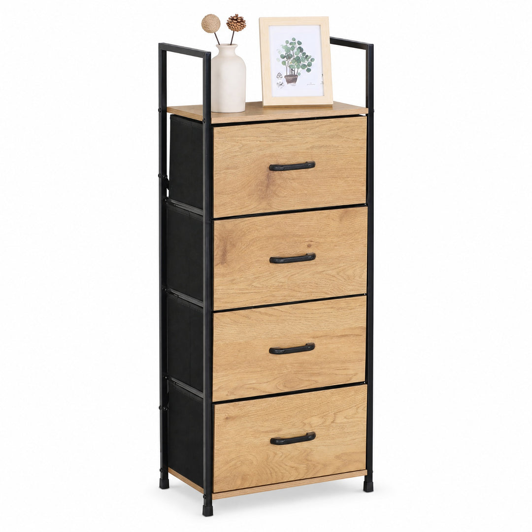 Cajonera Auxiliar SpaceLine 4 Cajones Metal y Madera - imagen 9