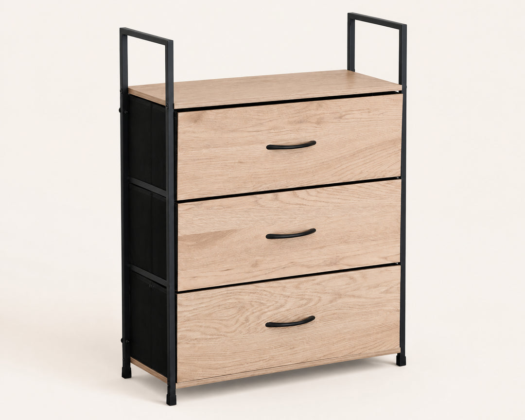 Cajonera Auxiliar Spaceline 3 Cajones de Metal