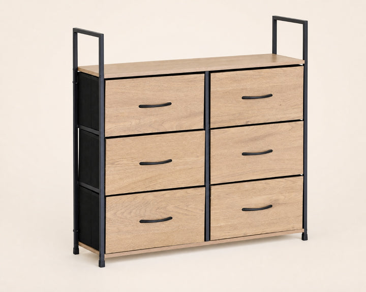 Cajonera Auxiliar Spaceline con 6 Cajones de Metal 80cm - imagen 6