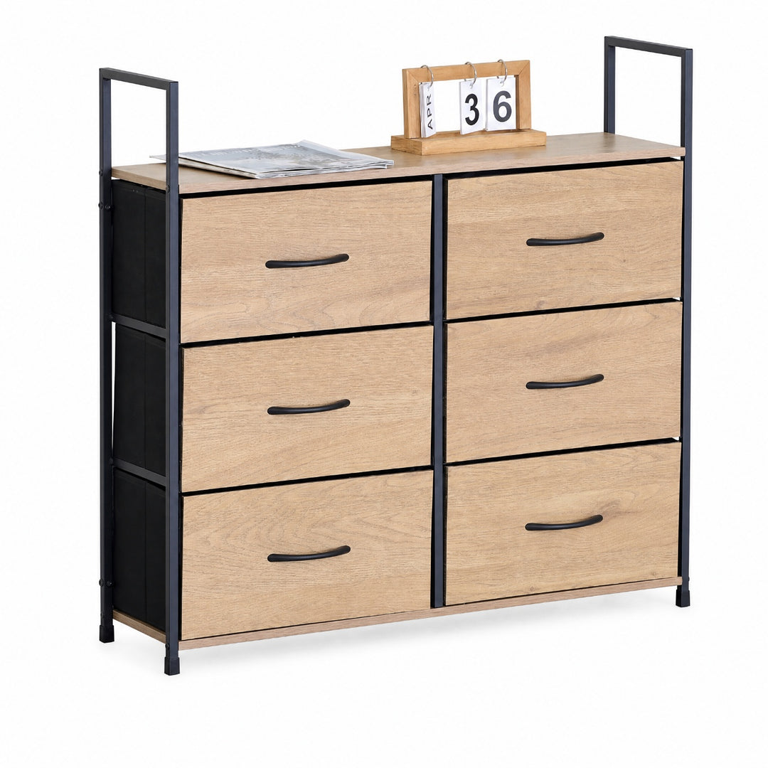 Cajonera Auxiliar Spaceline con 6 Cajones de Metal 80cm - imagen 9